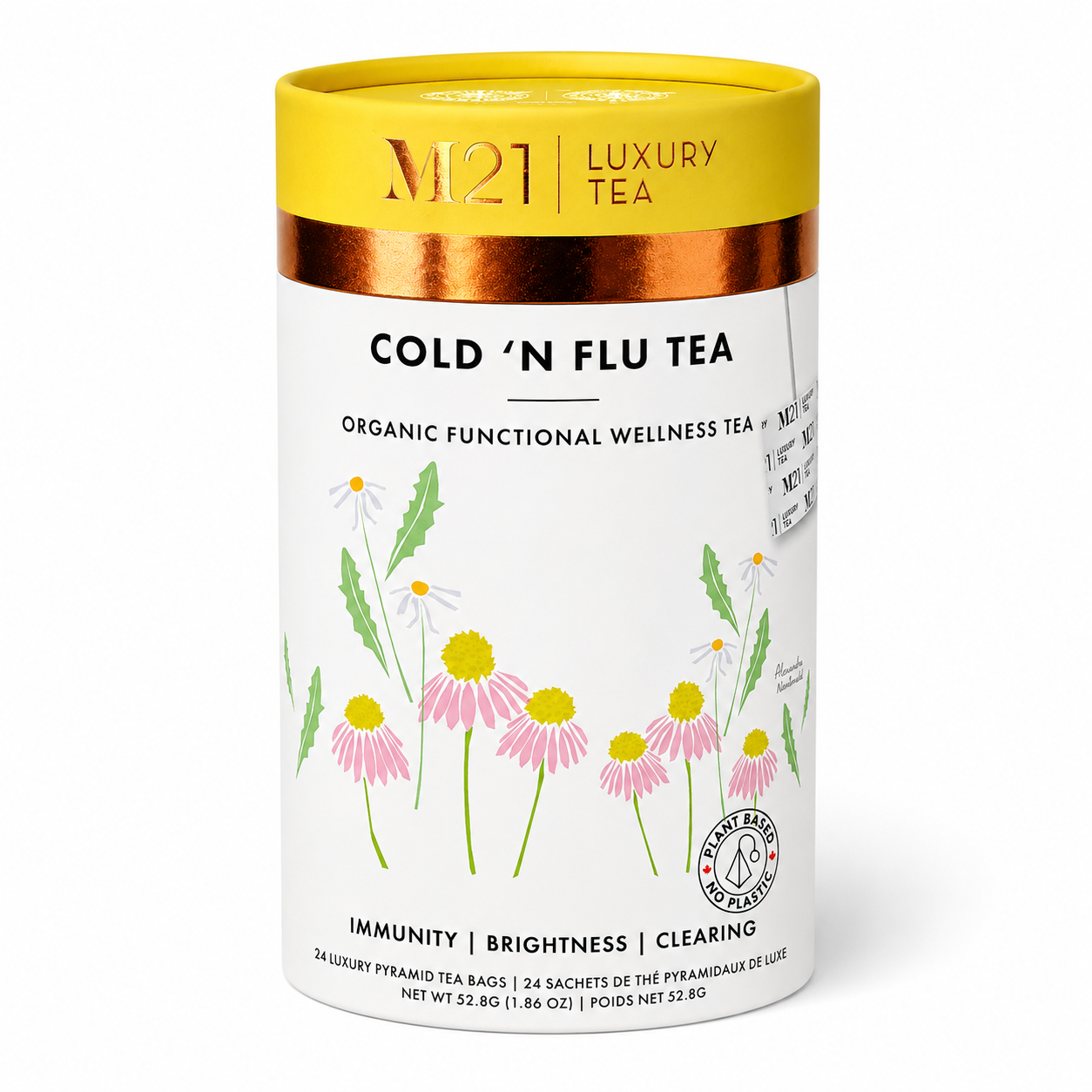 Echinacea Apple Lemon Tea | Organic | Canadian | 24ct