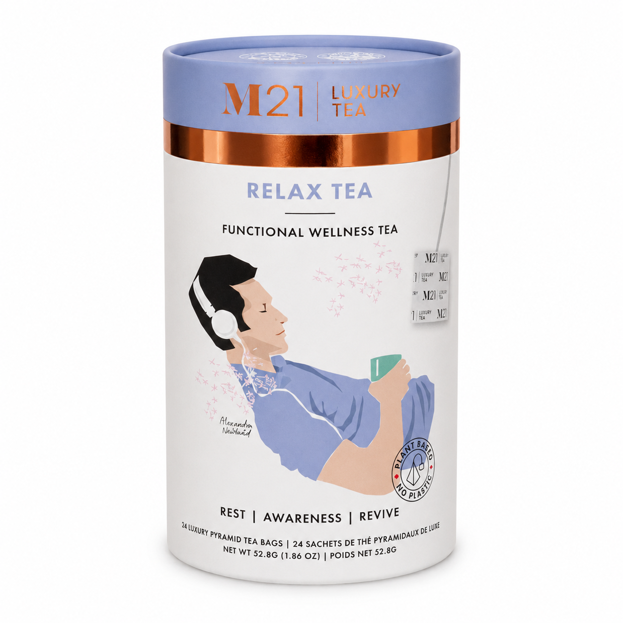 Relax Luxury Herbal tea | Canadian |  24ct