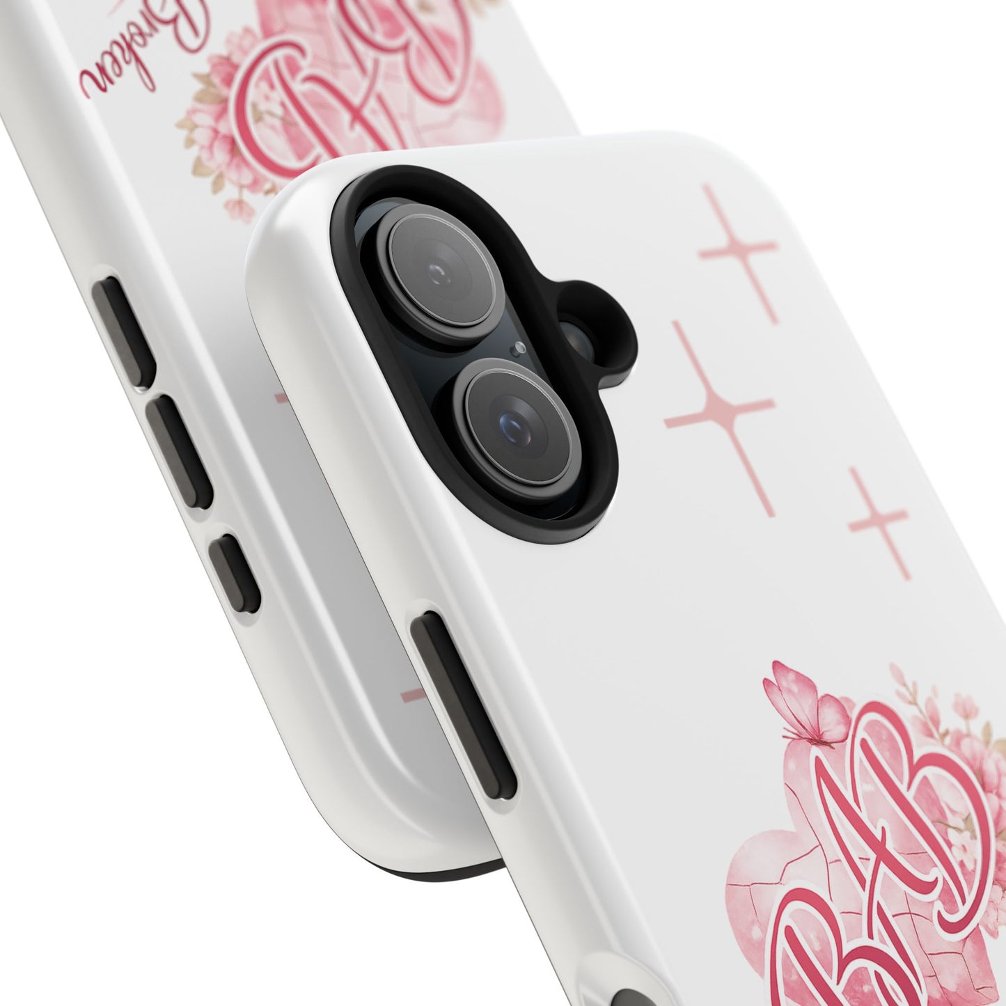 Phone Case — "BAB Bloom After Broken" Floral Protective Tough Case
