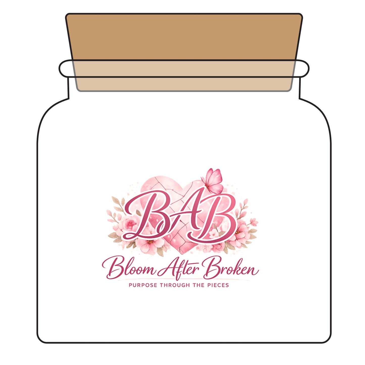 Bloom After Broken Gift Set — Candle, Blanket, Crochet Bouquet & Bow Clip