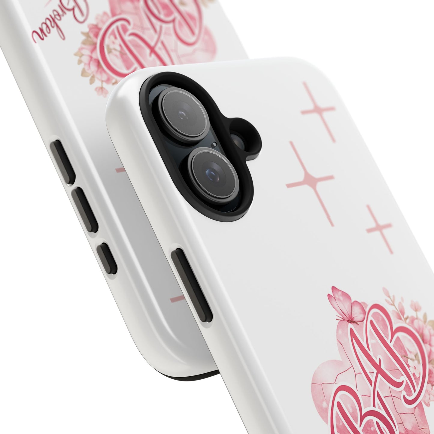 Phone Case — "BAB Bloom After Broken" Floral Protective Tough Case