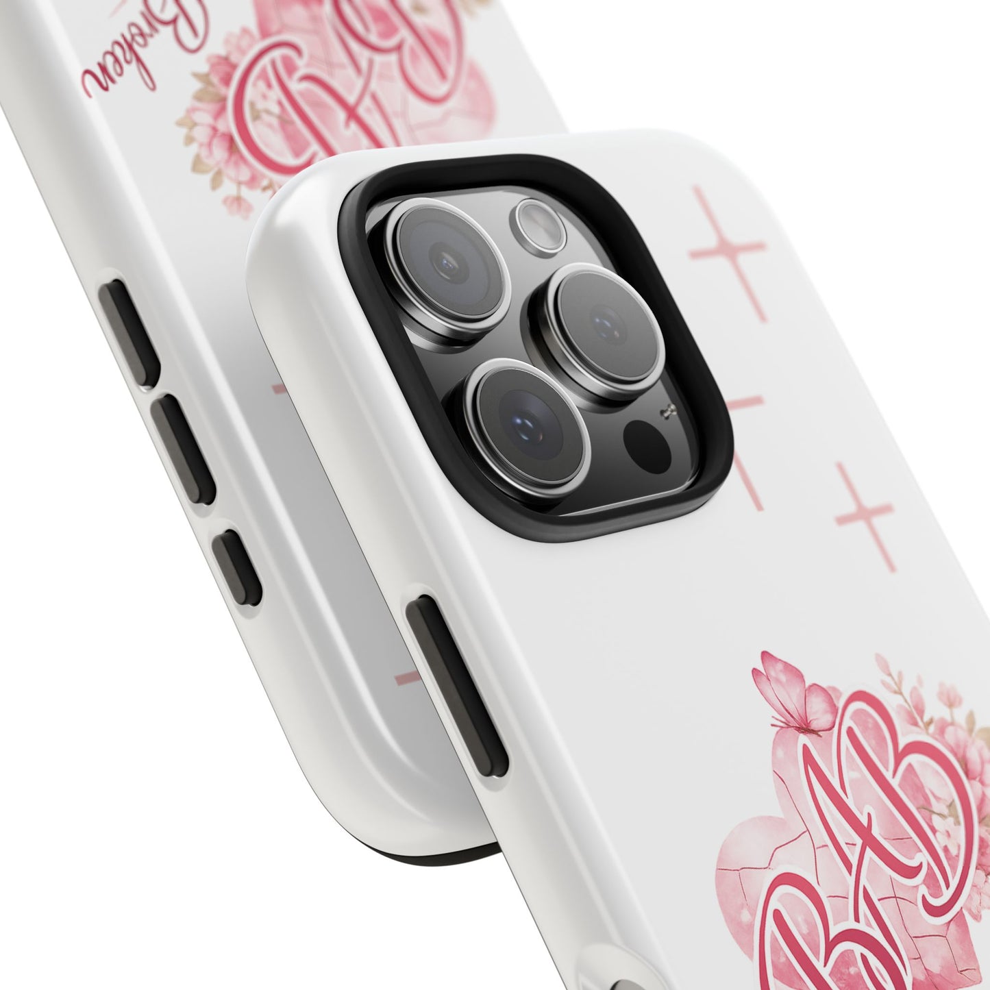 Phone Case — "BAB Bloom After Broken" Floral Protective Tough Case