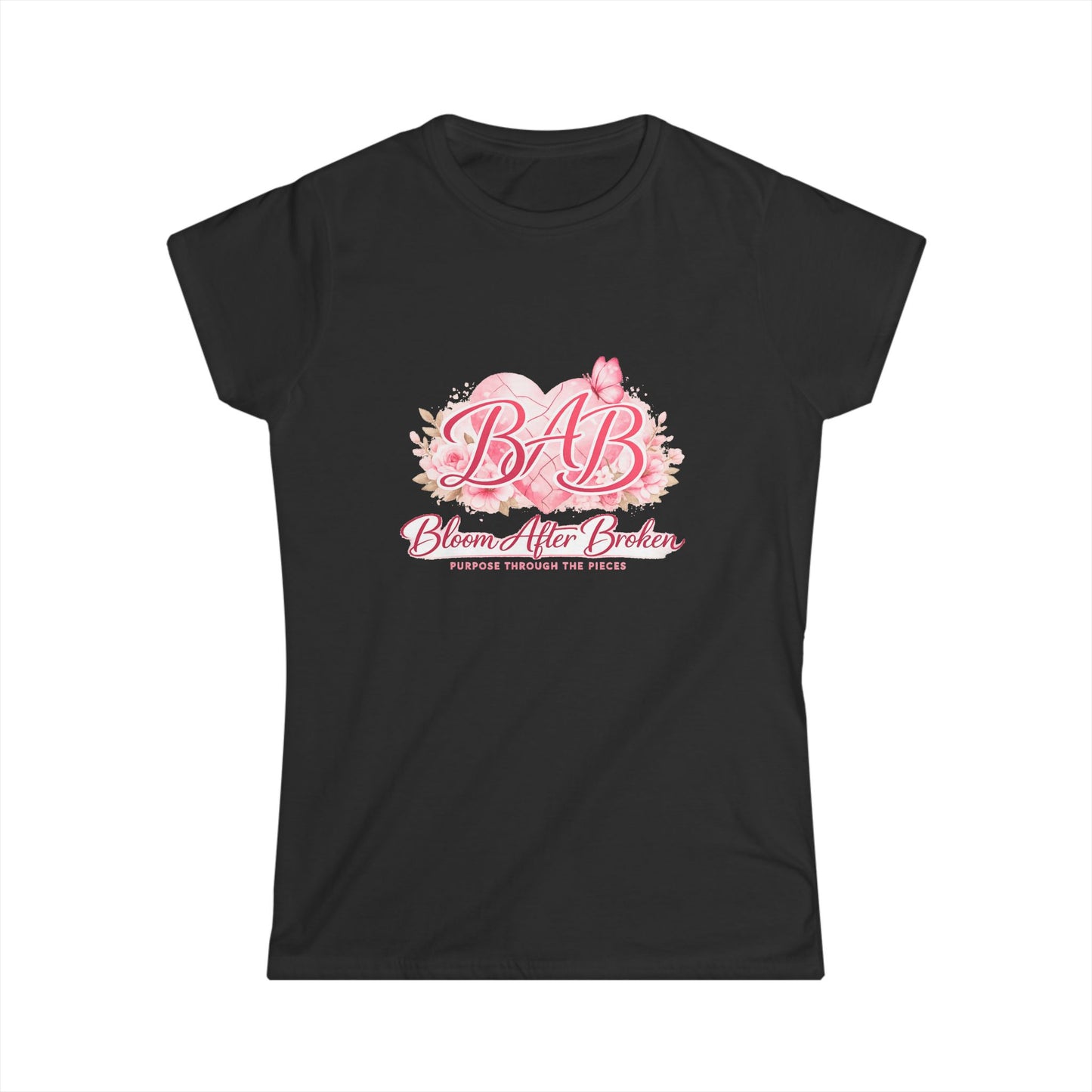 Blank White Tee, T-Shirt | Plain Shirt Mockup, Women's Tee