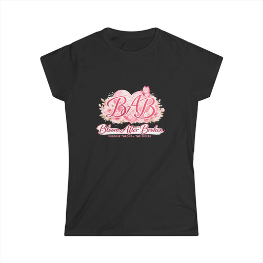 Blank White Tee, T-Shirt | Plain Shirt Mockup, Women's Tee