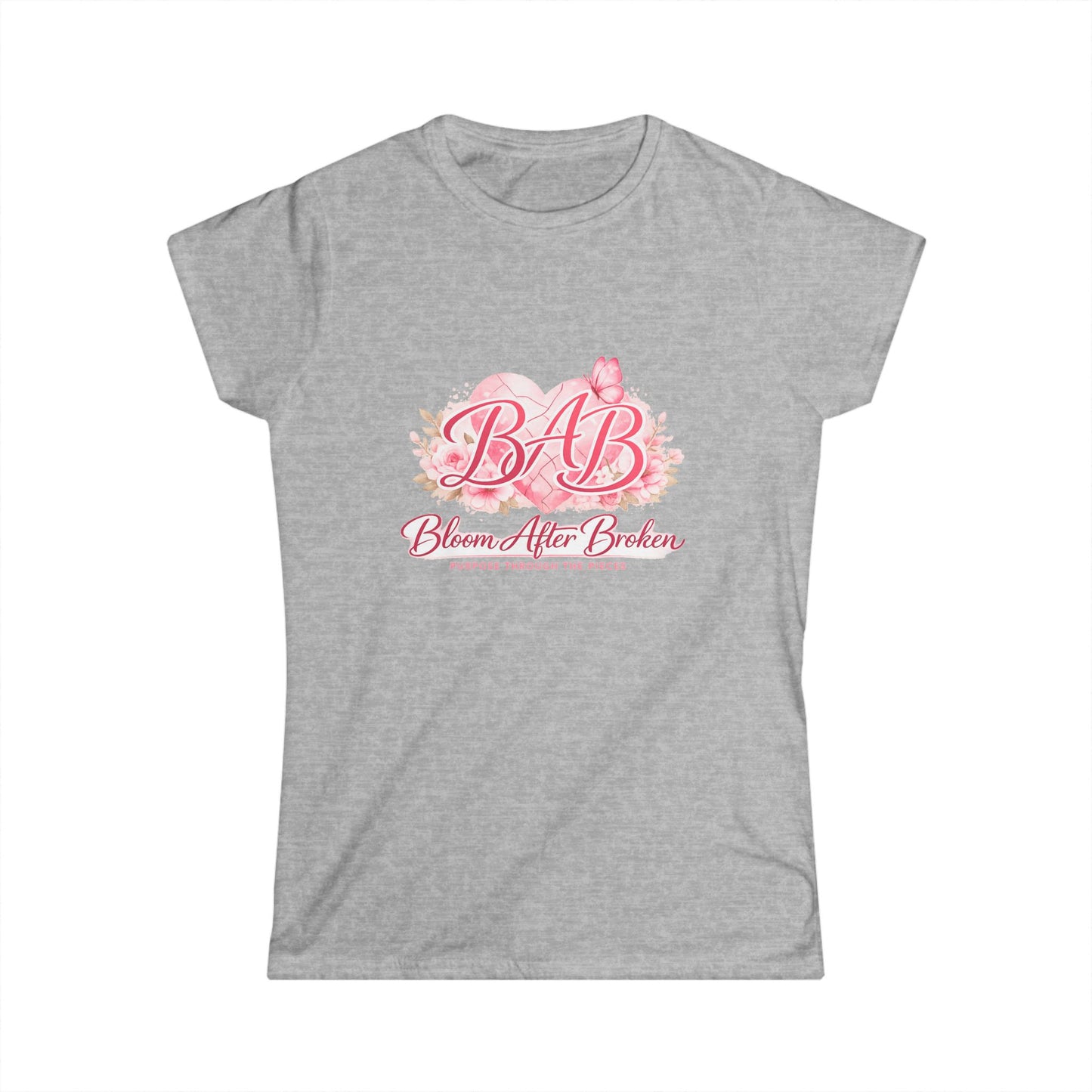 Blank White Tee, T-Shirt | Plain Shirt Mockup, Women's Tee