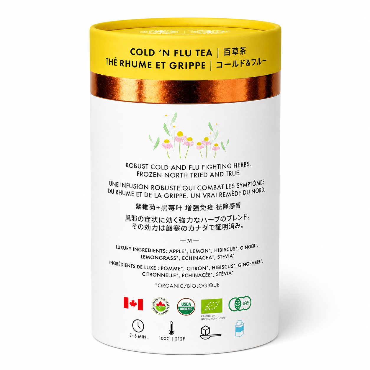 Echinacea Apple Lemon Tea | Organic | Canadian | 24ct