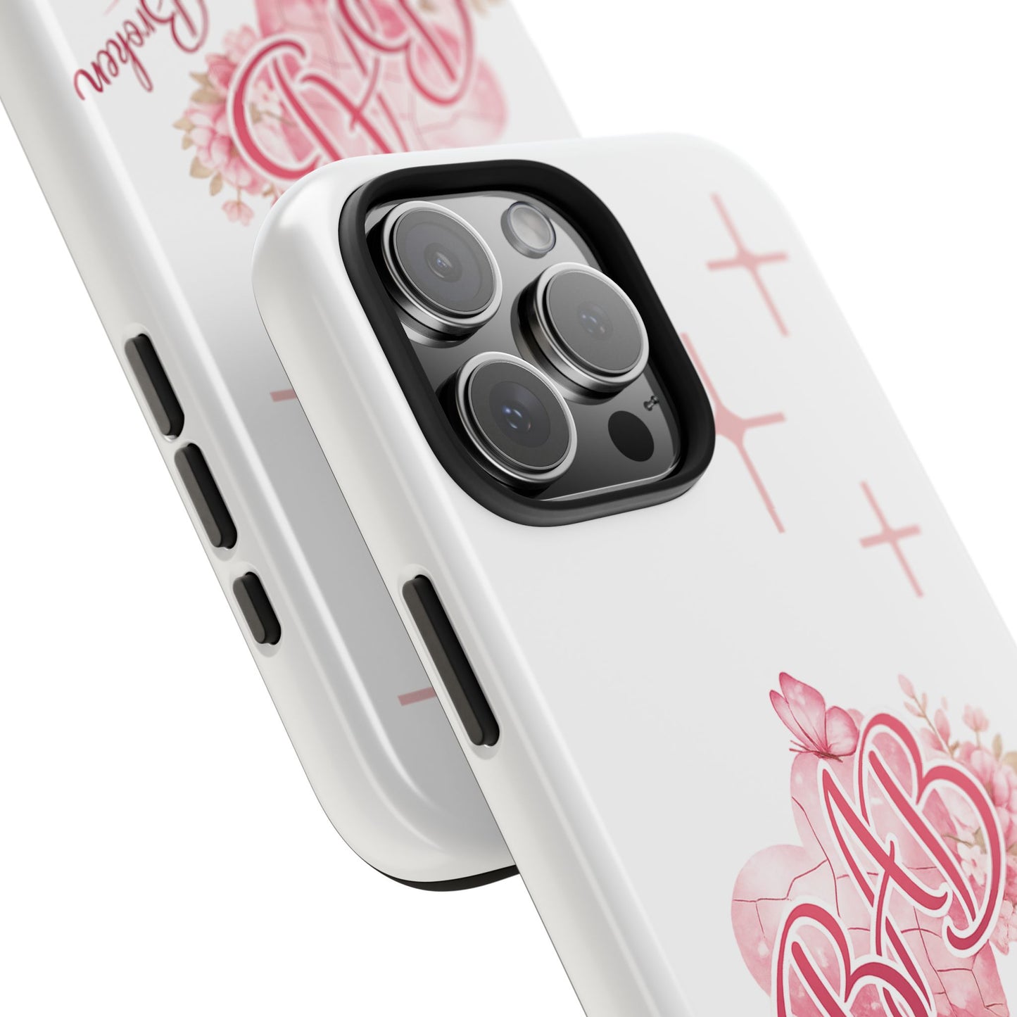 Phone Case — "BAB Bloom After Broken" Floral Protective Tough Case