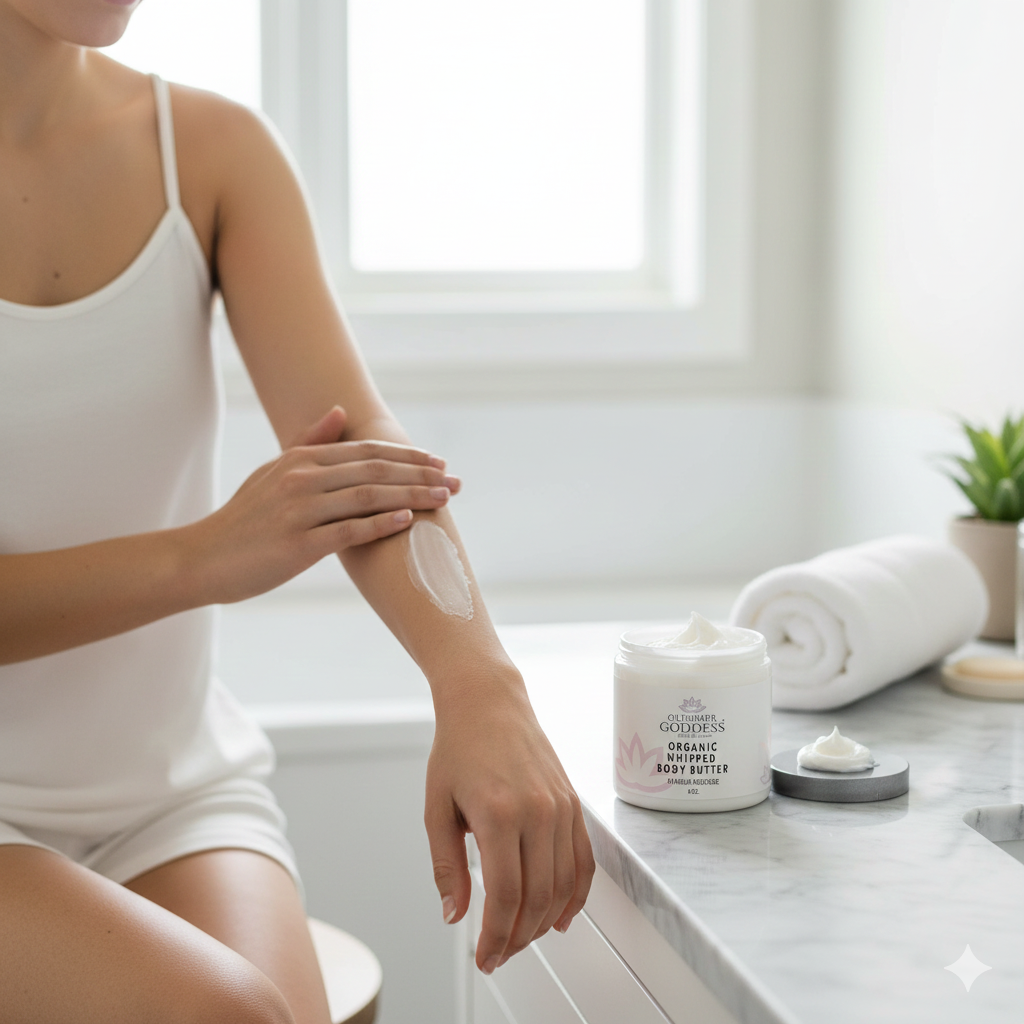 Organic Whipped Body Butter for Extremely Dry Skin