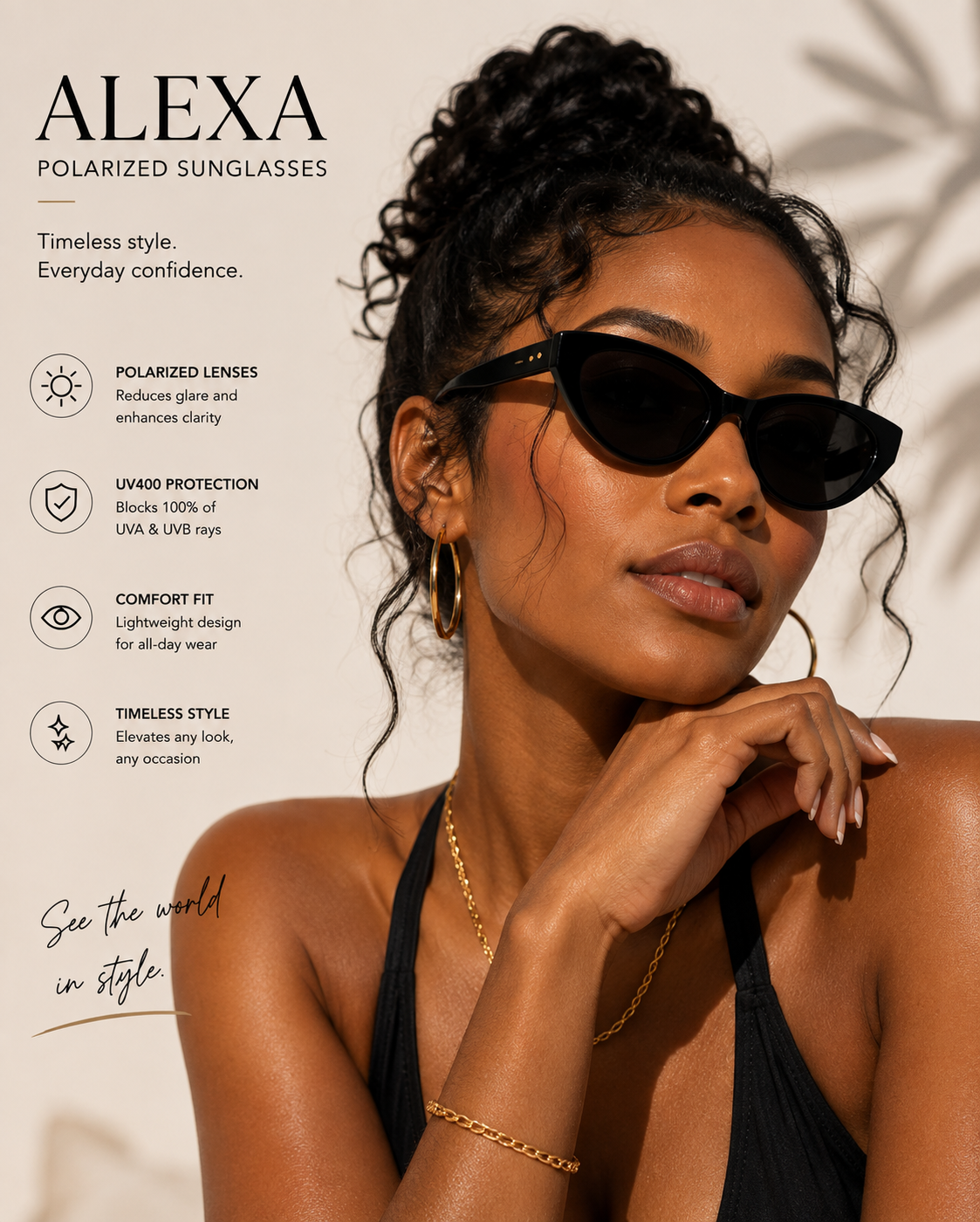 Alexa Luxe Oversized Sunglasses