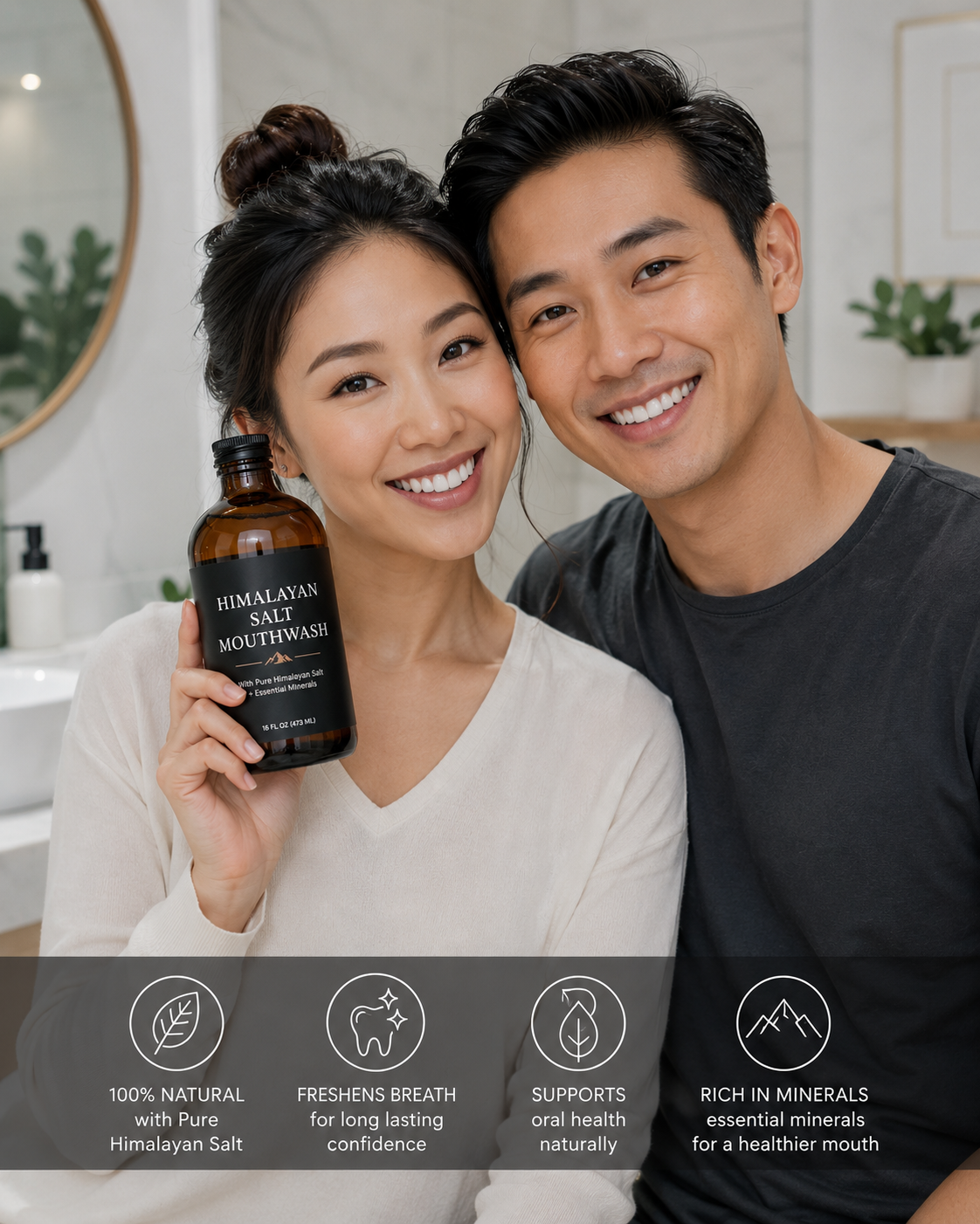 Himalayan Salt Mineral Mouthwash