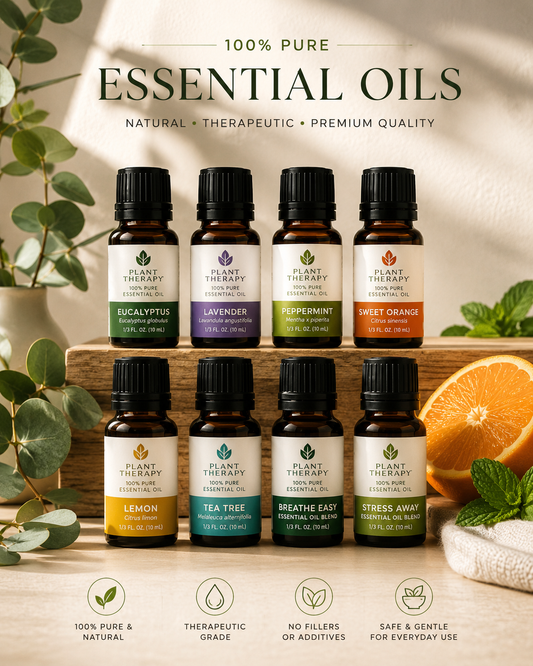 Bloom After Broken Essential Oil Collection - 8 Piece Aromatherapy Set