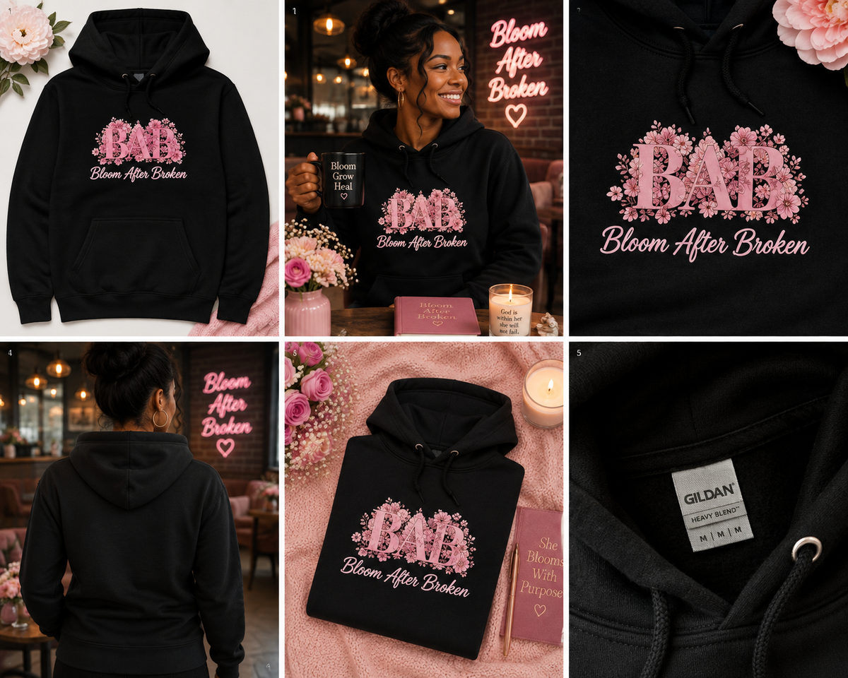 Bloom After Broken Signature Hoodie