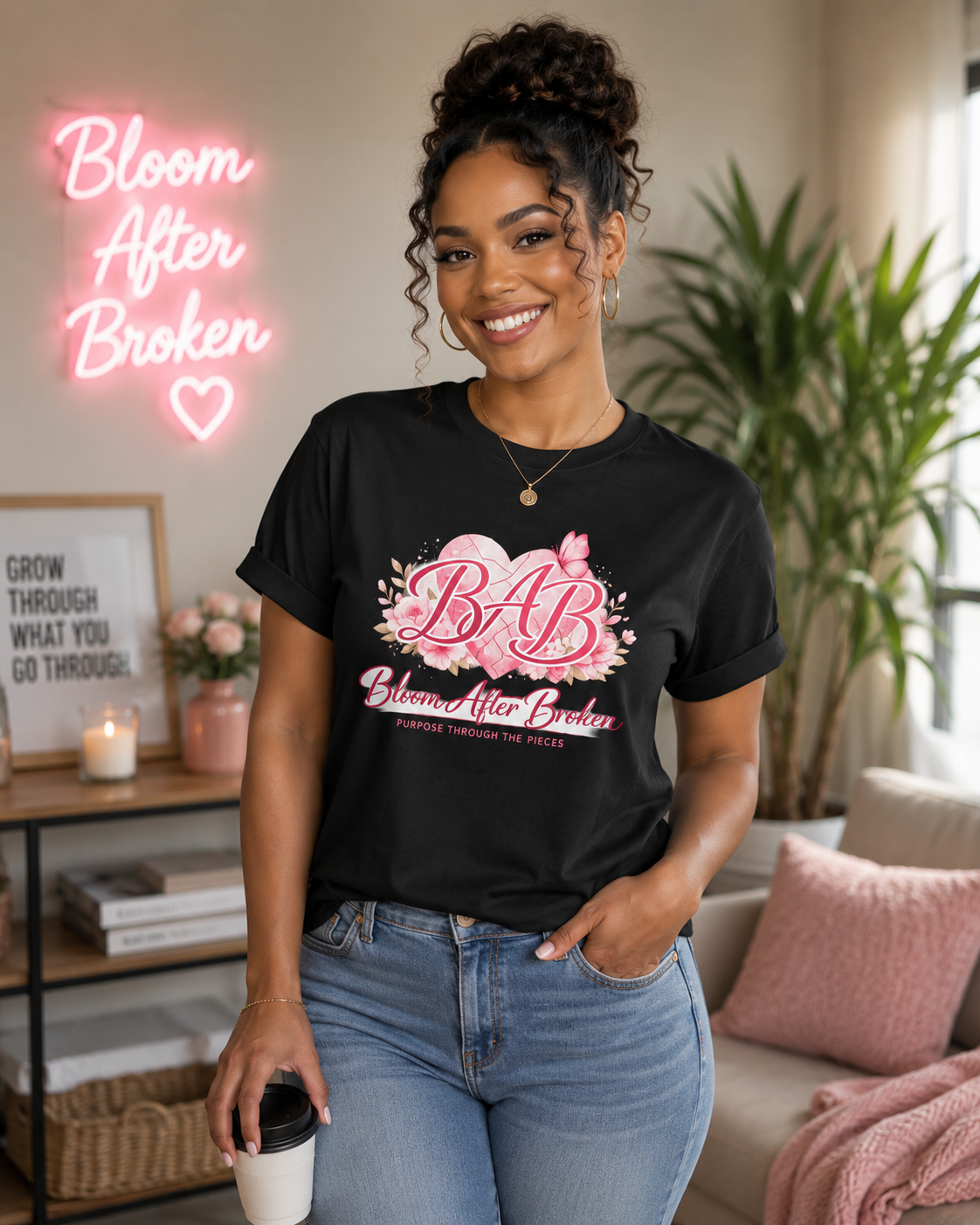 Bloom After Broken Signature Tee